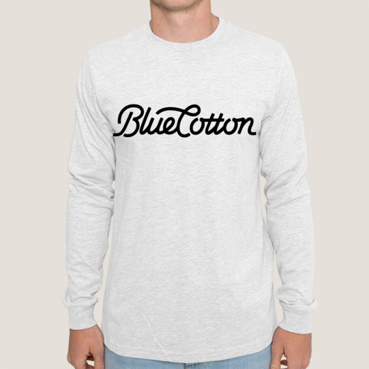 Sample image of 3501CVC Bella + Canvas Unisex Heather CVC Long Sleeve Tee