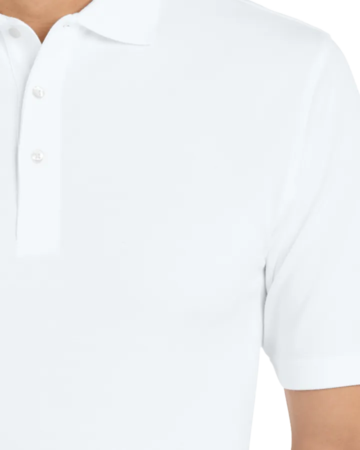 Closeup of a K455 Port Authority Rapid Dry Polo