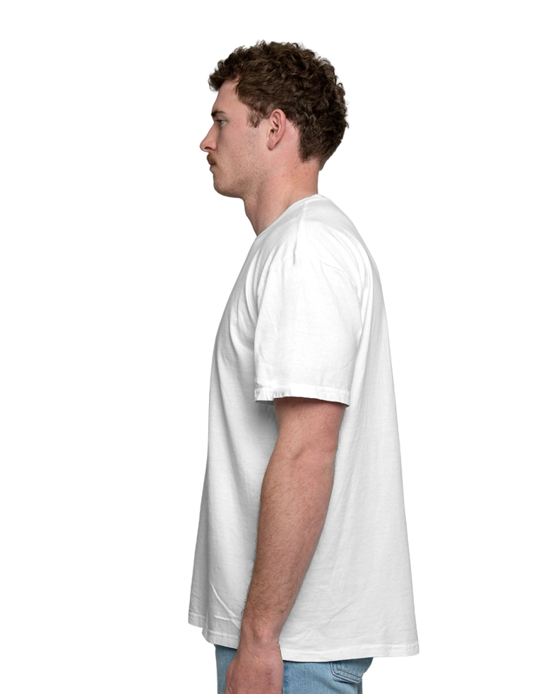 Image of a model wearing a PC099 Port & Company Pigment-Dyed Tee